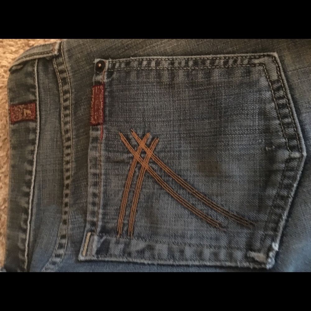 Seven For All Man Kind flares!